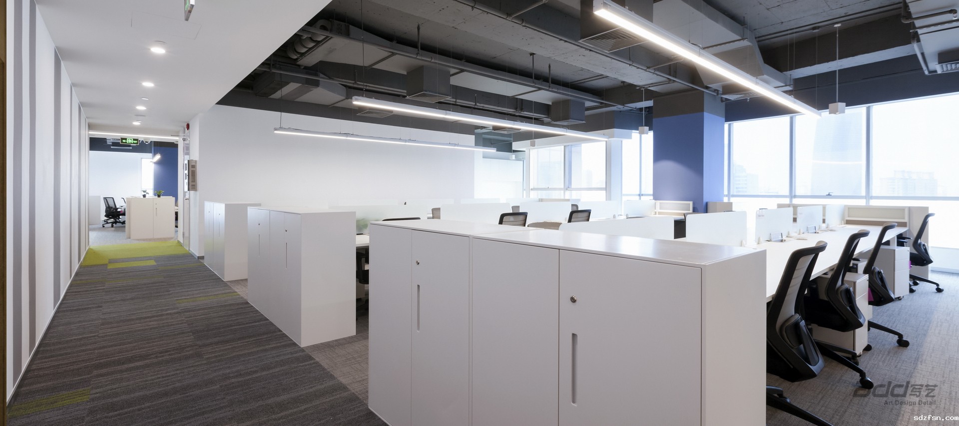 罗宾逊全球物流办公室装修-办公区-pc