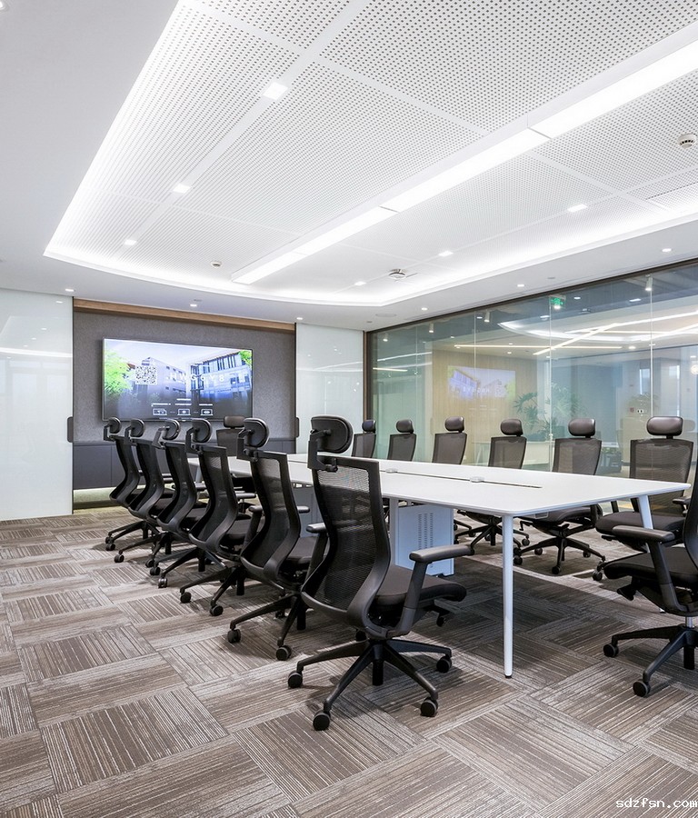 汇纳科技办公空间设计-会议室-pc