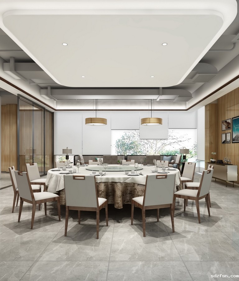 至纯科技启东园区办公设计装修 用餐区-pc