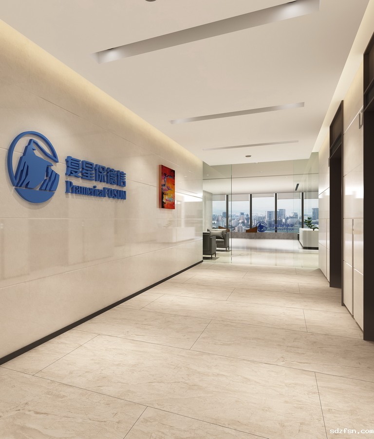 复星保德信办公室设计 logo墙-pc