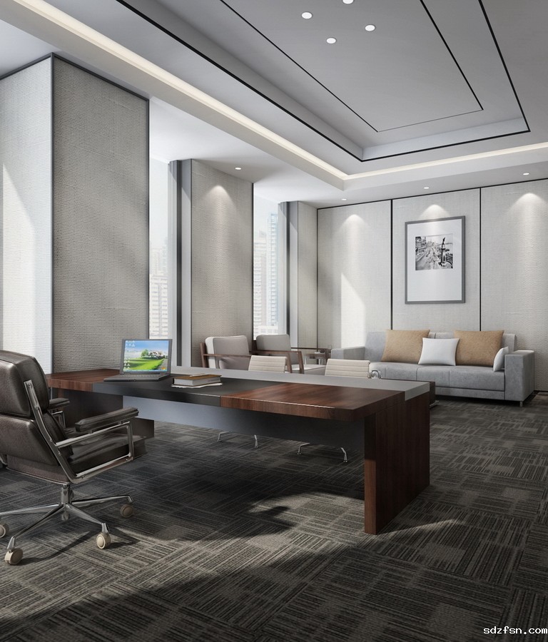 盛源集团办公楼空间设计 经理办公室-pc