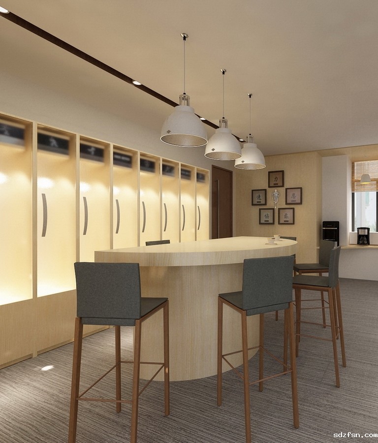 五极纺织科技办公室装修-展示区2-pc