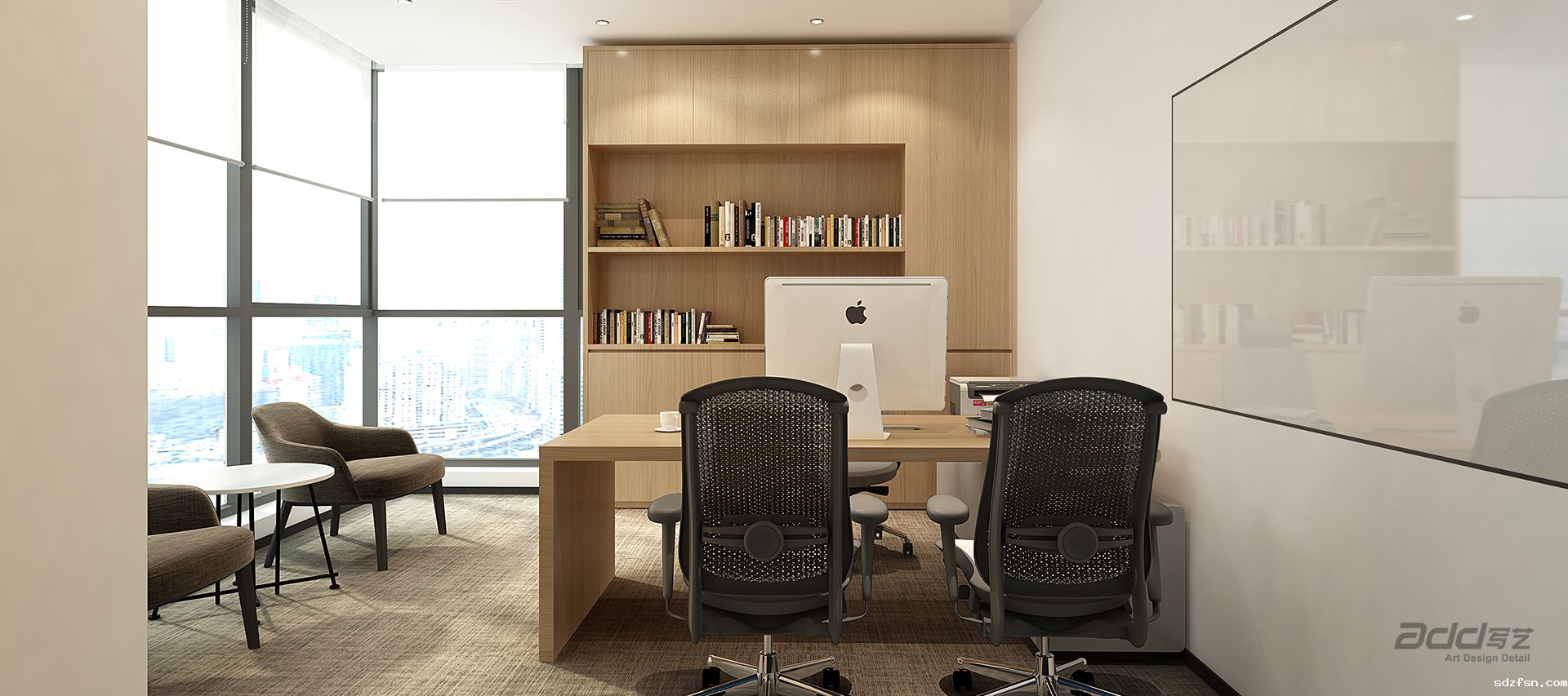 复星保德信办公室设计 经理办公室-pc
