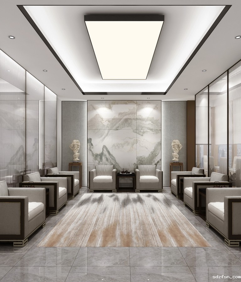 财通证券写字楼装修-贵宾室-pc