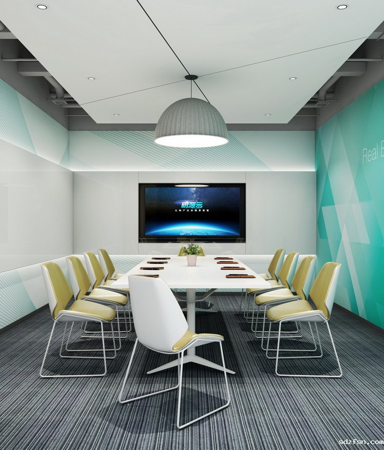 明源云办公楼设计装修 小会议室 -pc