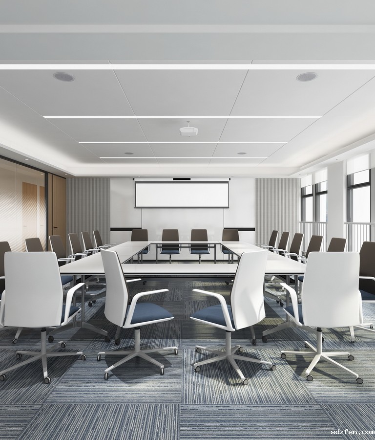 数字证书认证中心办公空间设计 会议室-pc
