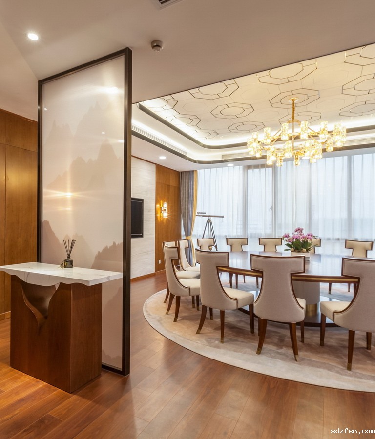 先声药业办公楼设计装修 vip用餐区局部角度2-pc