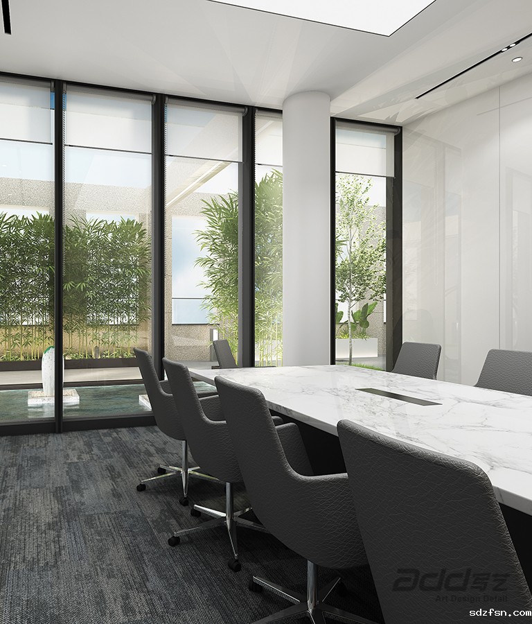 高瓴资本办公室装修-大会议室-pc