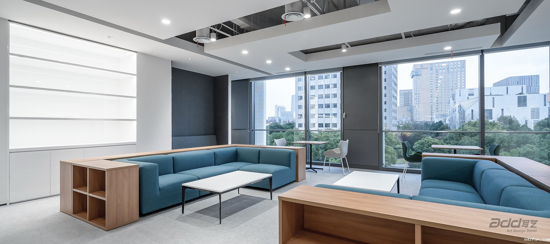 蔚来汽车办公楼装修-休闲座谈区-pc