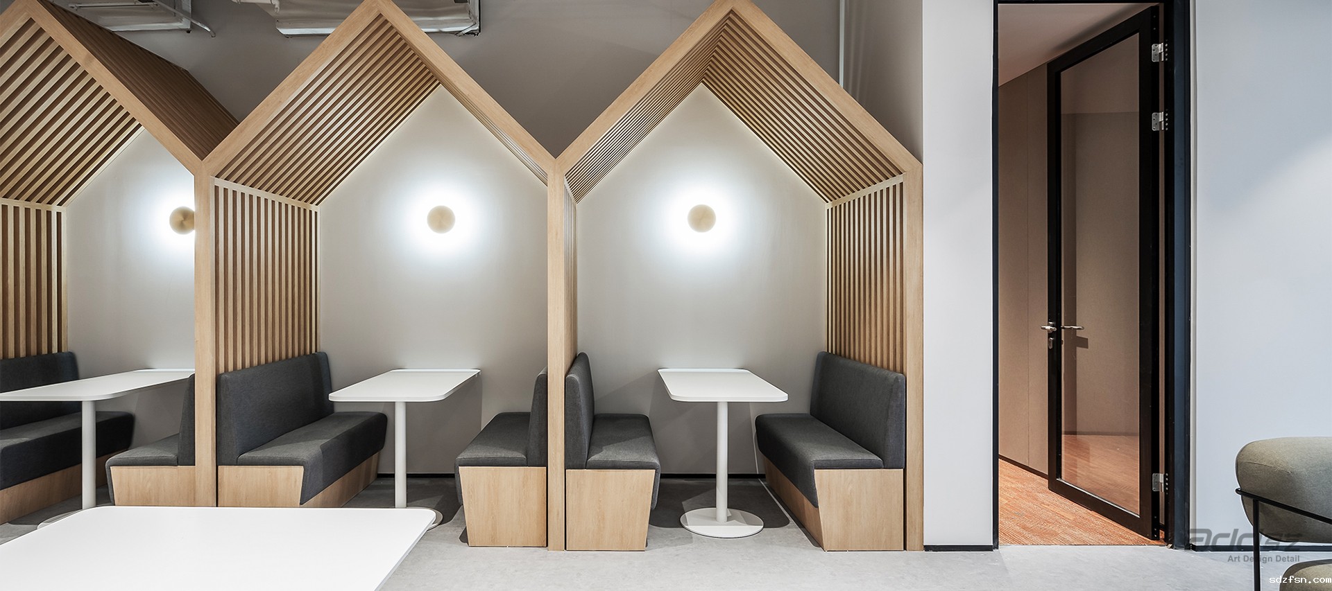 蔚来汽车办公楼装修-卡座区-pc