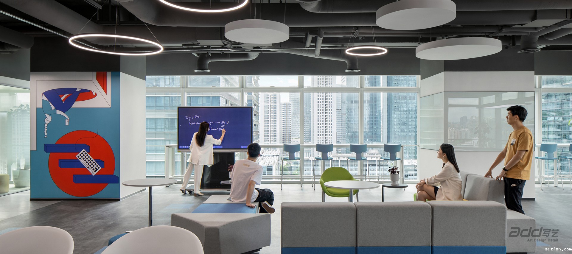 明源云办公楼设计-小会议区-pc