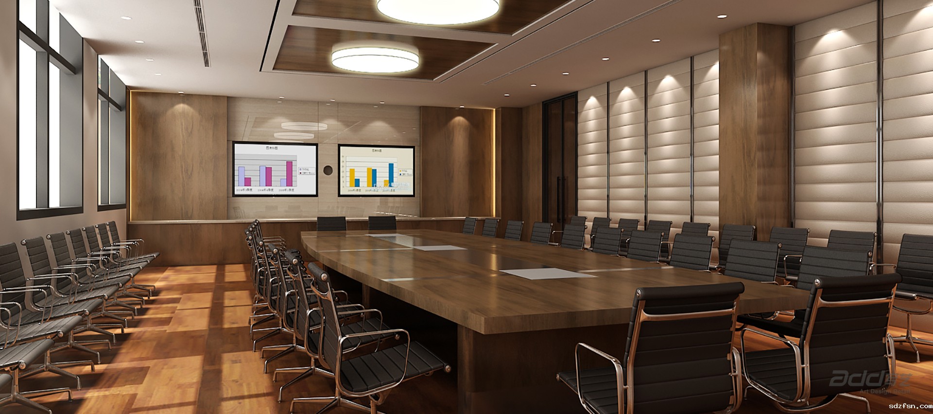 和黄药业总部大楼设计 会议室设计 pc