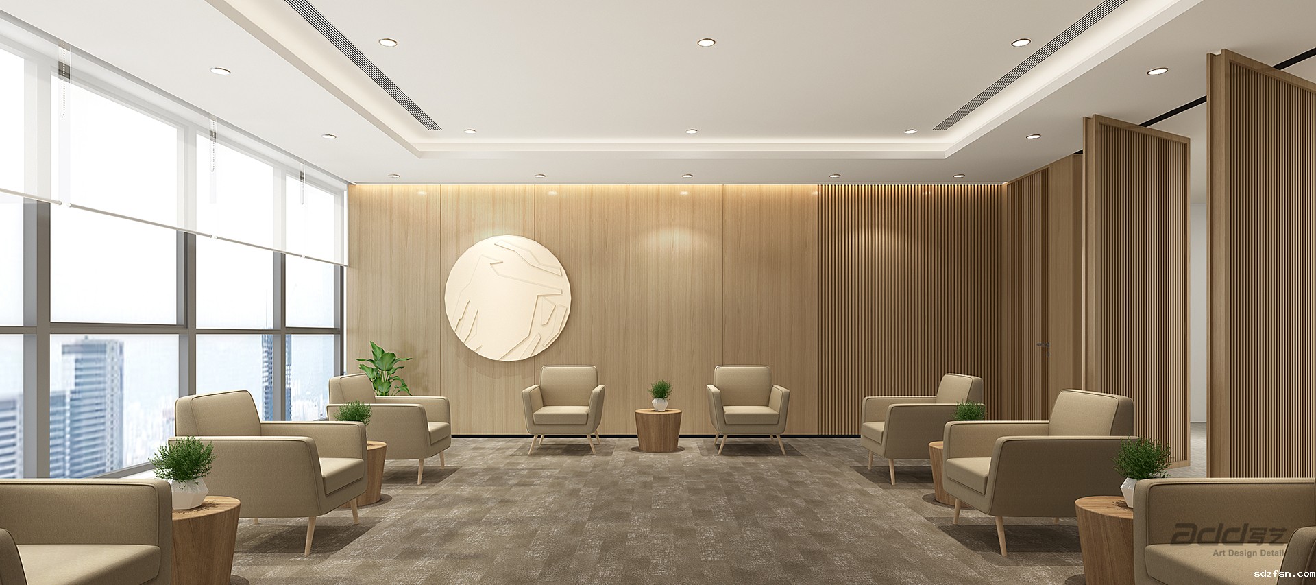 复星保德信办公室设计 vip会谈区-pc