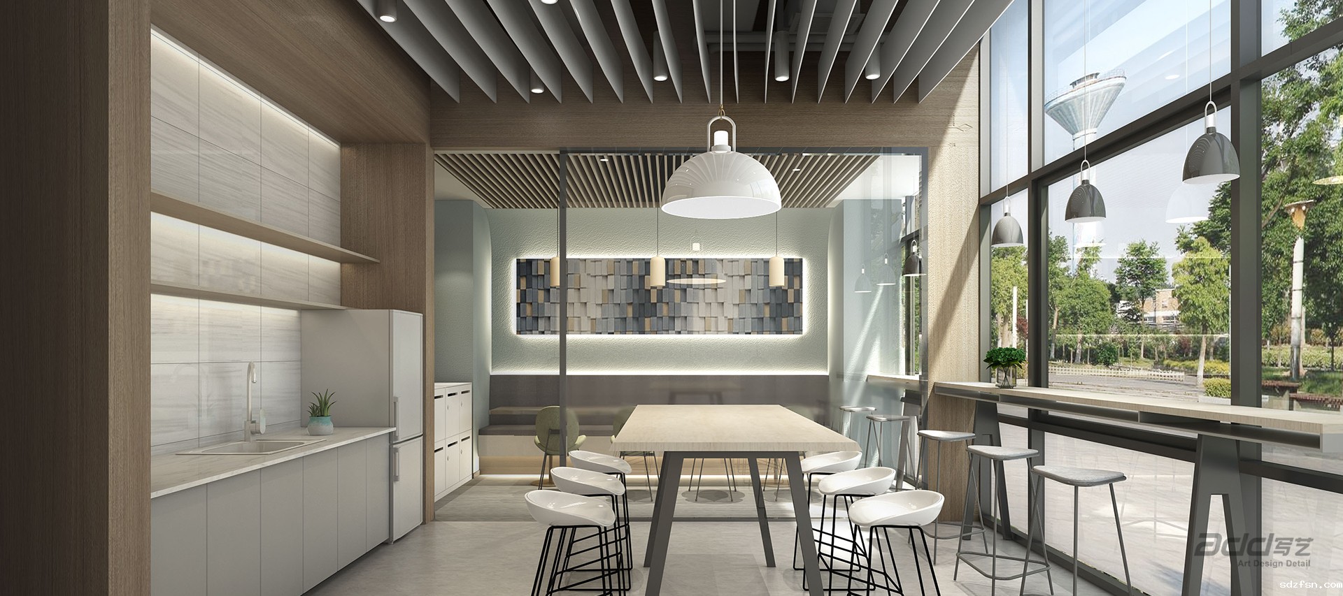 星空体育娱乐赞助塞尔塔办公室装修-茶水间2-pc