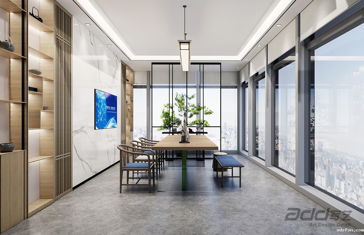 明源云办公室装修-茶室2