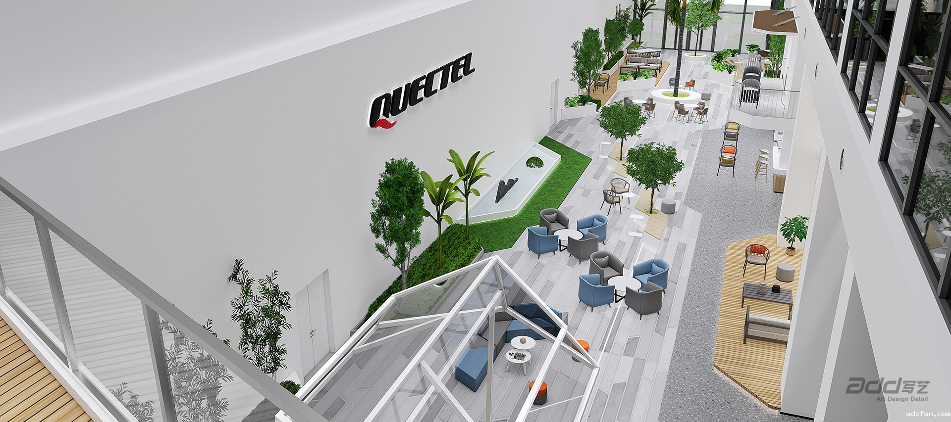 移远通信办公室装修设计-前厅-pc